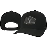 C8 Corvette Performance Fabric Hat - Snapback Cap w/Shadow TPU Patch Black