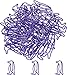 HiQin Cute Purple Paper Clips (Penguin Refill Pack) Funny Office Supplies Penguin Gifts