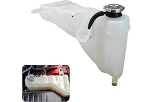 CEYHTLY 55111260AB Coolant Reservoir Tank, Radiator Reservoir Tank with Cap Compatible with 2011-2021 Chrysler 300, Dodge Challenger, Dodge Charger V6 V8 3.6L 5.7L 6.4L Replaces# 603-380, 55111260AF