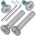 OTFAITP M8 40-76mm Male Female Allen Screw & Bolt Assortment Sets Kids Scooter Parts for 2-3-4-Wheel Kick Scooters Repair Front Rear Wheel Axles Tools