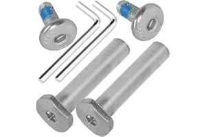 OTFAITP M8 40-76mm Male Female Allen Screw & Bolt Assortment Sets Kids Scooter Parts for 2-3-4-Wheel Kick Scooters Repair Front Rear Wheel Axles Tools