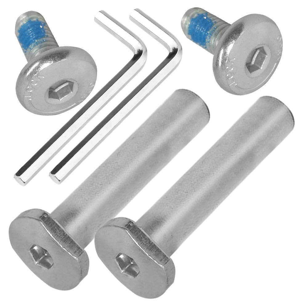 Otfaitp M8 40–76 mm Internal Thread Hex Socket Screw and Bolt Assortment Sets, Children’s Scooter Parts for 2- 3- 4-Wheel Kick Scooter Repair Front Wheel Rear Axle Tools (45 mm)