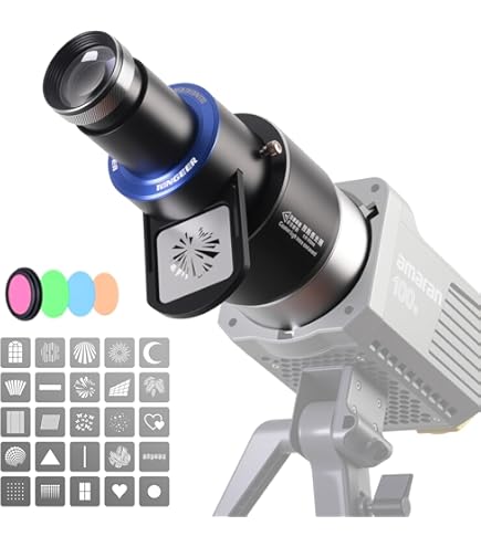 Docooler GOBO Lot De 8 Cartes Graphiques Gobos Plaques