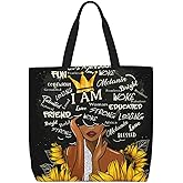 Cute Tote Bags for Women - Black African Gift Bag