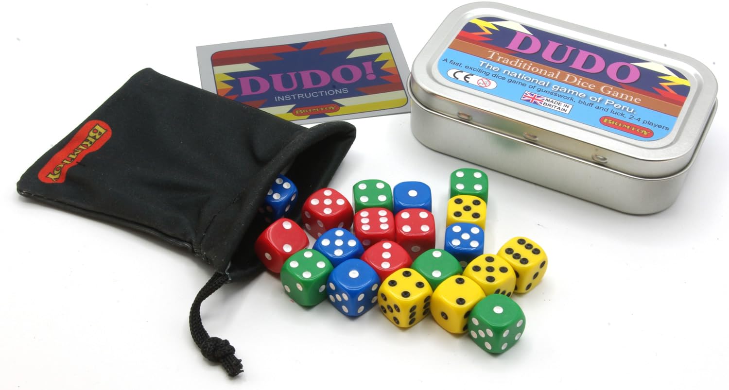 Brimtoy Pocket/Travel Peruvian Dice Game/Dudo