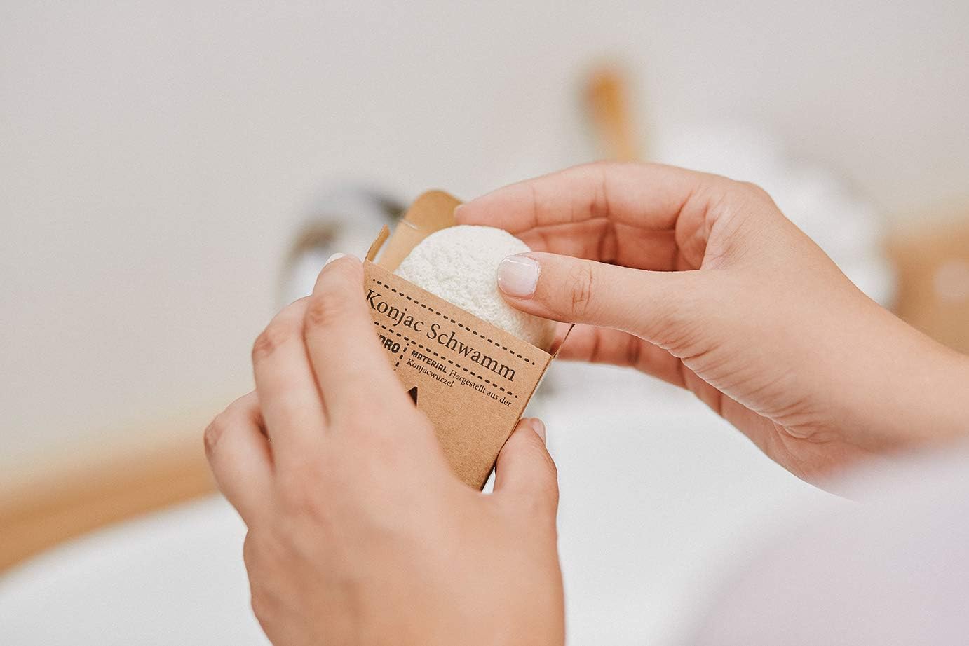 Hydrophil Konjac Sponge 30 g, White - Image 5