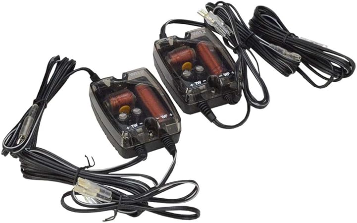 Amazon ファクトリーダイレクト Wi12 Co Ver2 ブラック 高級パーツ採用 音質改善2wayクロスオーバーネットワーク オーディオパーツ 車 バイク