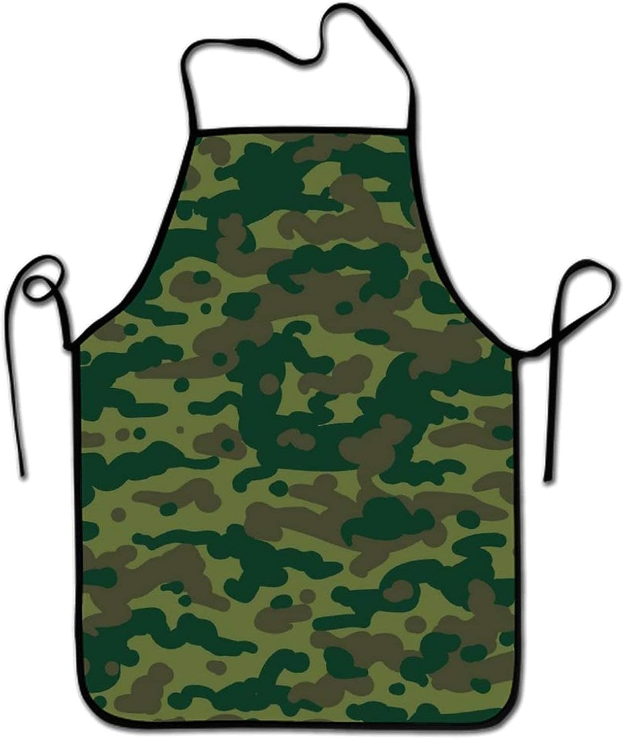 Cooking Army Camouflage (11) Apron Kitchen Apron Soft Chef Apron for Women Men Waiter Waitress