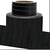 Youngever 52.5 ft Bulletin Board Borders for Classroom Decoration (Black Wood Design)
