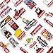 Brand Supreme Laptop Stickers Vinyl - 47 Pack Fashion Cool Waterproof Decals Suitable for Water Bottle Car Motorcycle Bicycle Bumper Skateboard Helmet Luggage Phone Case Decoration Gift [No-Duplicate]