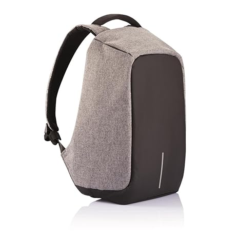 XD Design Bobby Original Anti-Diebstahl Laptop Rucksack Grau mit USB (Unisex)