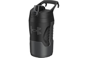 Under Armour 32 oz Insulated Water Bottles - Sports Water Jug with Handle, Fence Hook, Leak Resistant for Baseball, Football & More, 32 oz Water Bottles, Sports Water Bottle Insulated