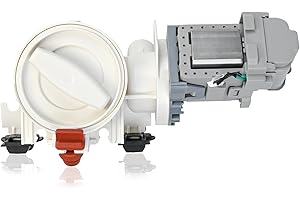 GARSOO Upgraded 280187, 8181684, 1200164, 8182821 Front Load Washer Drain Pump Filter Assembly (OEM) Compatible with kenmore HE, whirlpool Dute, maytag, kitchenaid, amana Washing Machine. 3-Year Warranty