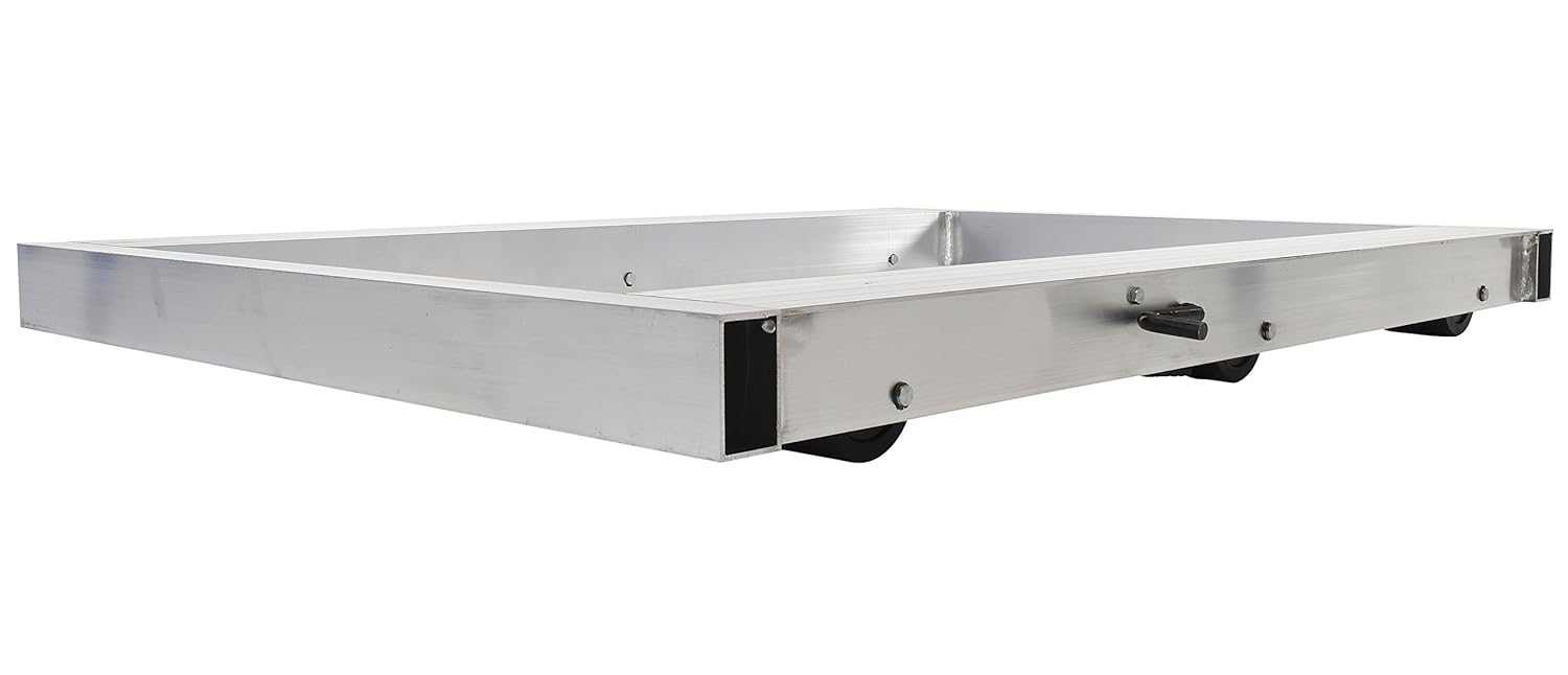 Vestil DOL-3648-6NT Pallet Dolly, Aluminum, 4,000 lb. Capacity, 3-3/4 x 36 x 48