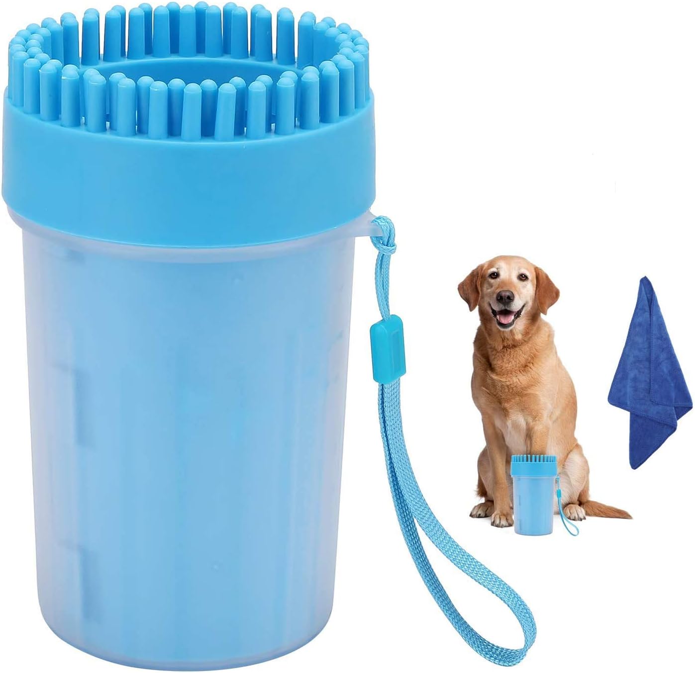 TOSRB 1 x dog paw cleaner, pet paw cleaner, portable dog paw cleaner