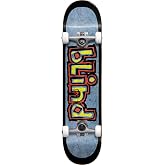 Blind Skateboards OG Box Out Black/Blue Mid Complete Skateboards First Push
