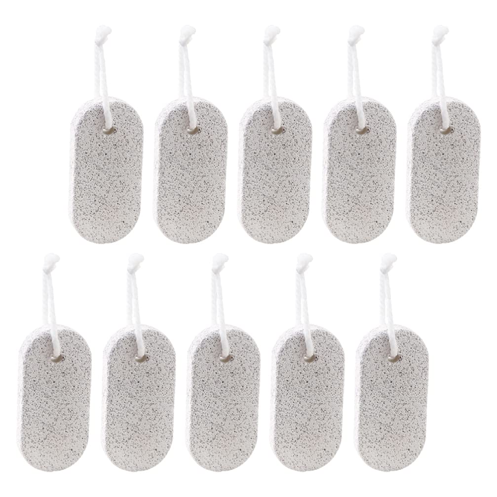 Lurrose Tools 20PCS Pumice Stone Pumice Scrubber Foot Stone Exfoliating Remover Hard Skin Remover for Feet and Hands Exfoliation Cleaning Tools
