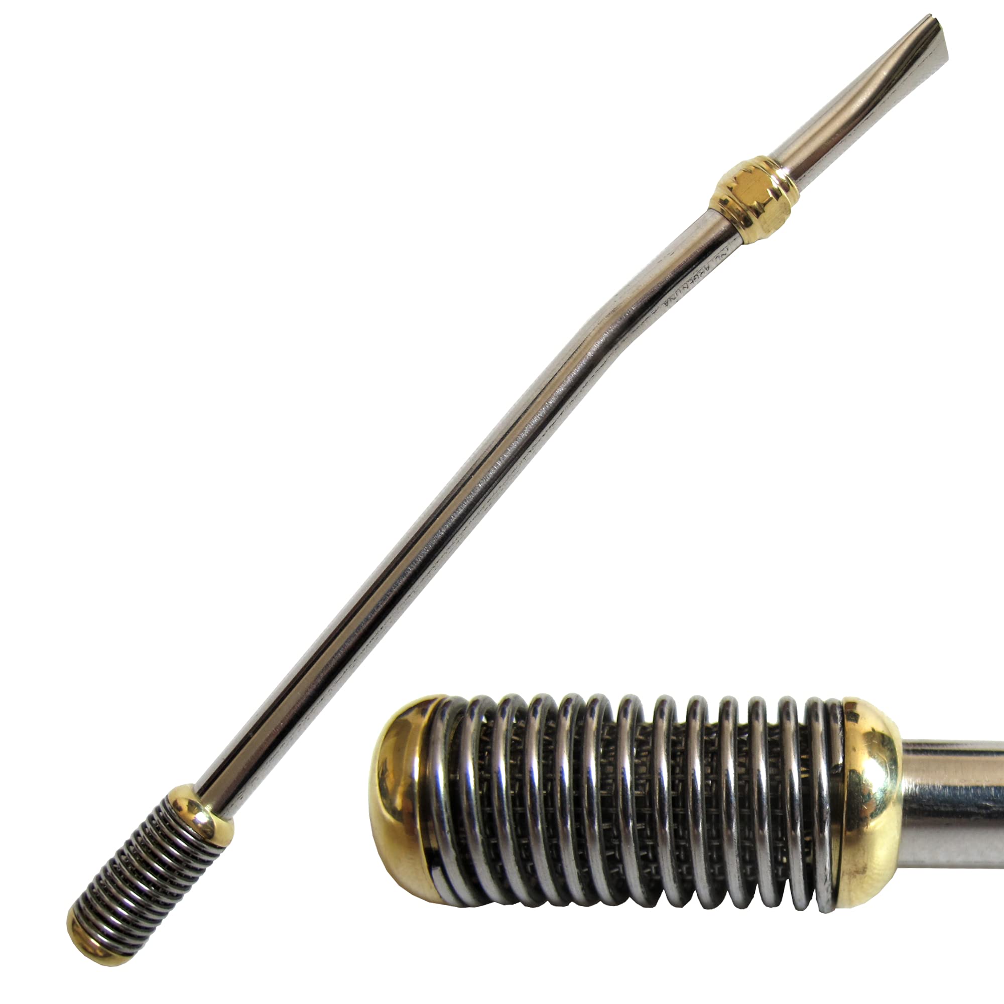 High Performance Bombilla to Drink Yerba Mate Stainless Steel Triple Filter