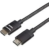 Amazon Basics Premium-Certified Braided HDMI Cable (18Gpbs, 4K/60Hz) - 10 Feet