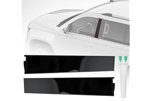 MOJIOO 2PCS B Pillar Trim Molding Window Trim Cover Compatible with Cadillac Escalade ESV,Chevrolet Tahoe/Suburban 3500HD,GMC Yukon XL 2015-2020,Driver &Passenger Side 926-241 926-242