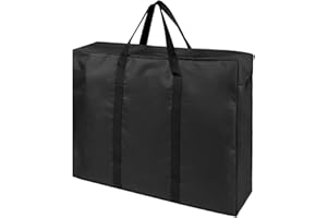 Loenel Folding Table Storage Bag, Portable Carry Bag for 6FT Folding Picnic/Camp Tables, Waterproof Folding Tailgate Table Bags - 36" D x 5" W x 30" H