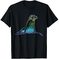 【oan】THE GREAT WAVE Short Sleeve T-shirt Amazon.com: Famous Vintage Art: Great Ocean Wave Remix