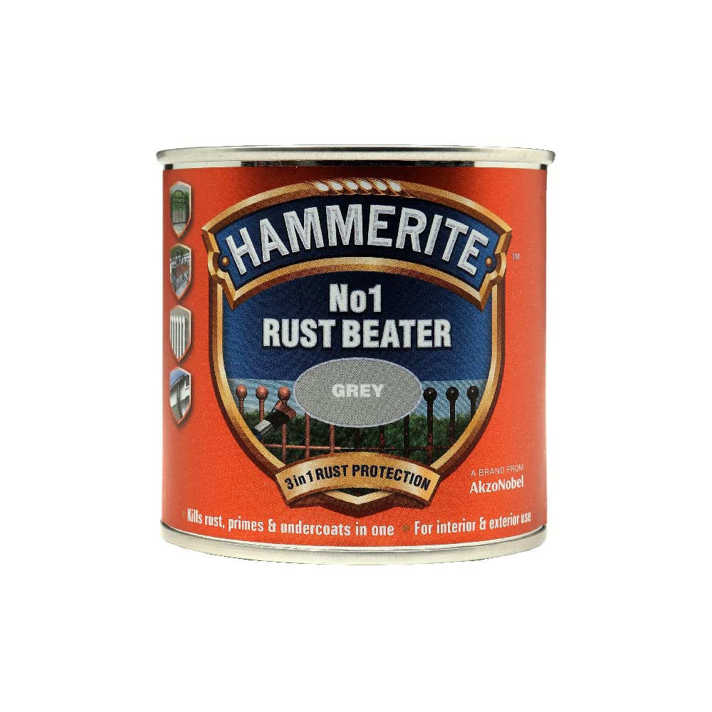 Hammerite 5158238 250ml Number 1 Rust Beater - Grey