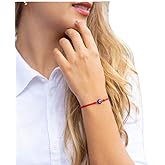 Luck Strings Evil Eye Bracelet - Red String Kabbalah Protection Adjustable Wristband - Lucky Eye Charm for Women, Men, Unisex - Perfect for Couples, Boyfriend, Girlfriend, Husband, Wife Gifts.