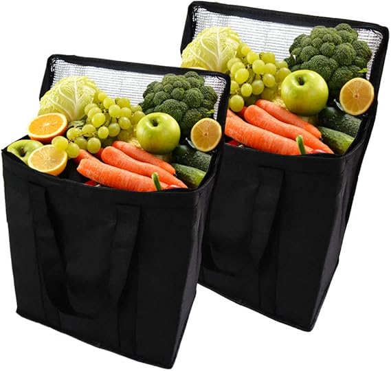 Premium Quality Insulated Collapsible Cooler Bags with Zipper Closure