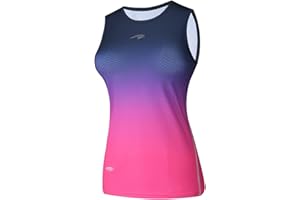 bpbtti Women's Quick Dry Sleeveless Base Layer Cycling Undershirt Mositure Wicking Tank Tops Running Vests