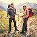 Alpine Summit Trekking Poles [ Pair ] Collapsible Hiking / Walking Sticks, Tungsten Tips, Ultralight, Cork Grips, Flip Locks