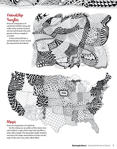 Zentangle Basics, Expanded Workbook Edition: A Creative Art Form Where All You Need is Paper, Pencil, Pen (Design Originals) 25 Original Tangles, Beginner-Friendly Practice Exercises, Techniques