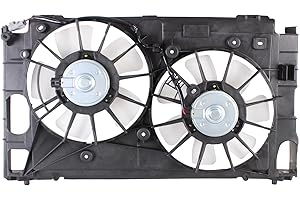 TORCIA Replacement Cooling Fan Extra Silent for 2010-2015 Toyota Prius | 16363-37010 | TO3115176 | 621-369