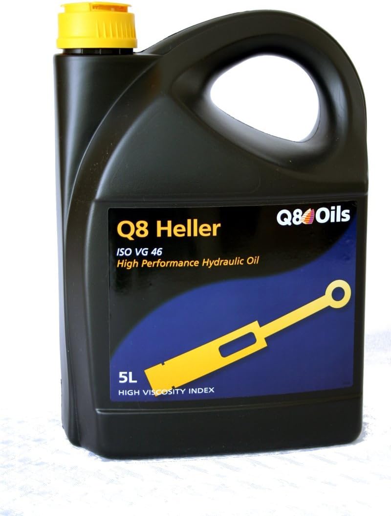 Q8 Heller 46 101352401616 High Performance Hydraulic Oil, 5 Litres