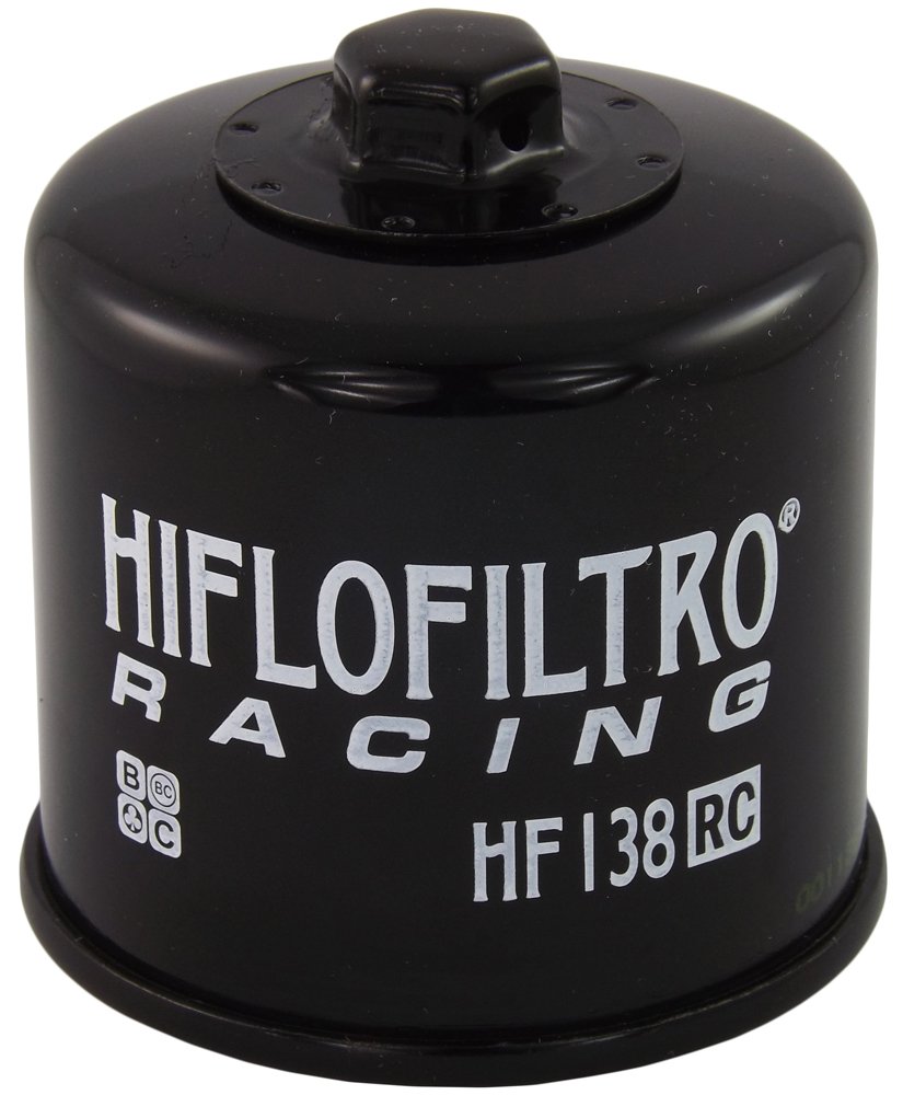 Hiflofiltro HF138RC Oil Filter, Black
