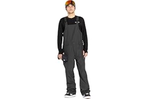 Volcom Mens V.co Sparta Bib Overall Snowboard PantOveralls