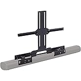 Sanus Soundbar TV Mount for Sonos Arc &amp; Sonos Arc Ultra Soundbar | Sound bar mounts under TV w/ depth adjustment for Dolby Atmos, universal design attaches to TVs 50-90&rdquo;