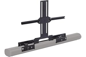 SANUS Soundbar TV Mount for Sonos Arc & Sonos Arc Ultra Soundbar – Depth Adjustable for Dolby Atmos – Universal Mount for TVs 50” to 90”