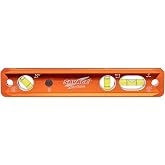 Swanson Tool Co TLL049M Savage Lightning Aluminum Torpedo Magnetic Illuminated Levels, 9", 3 Vials