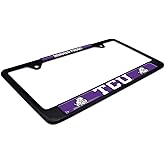 Black Metal License Plate Frame - Second Generation - Mascot Version (TCU)