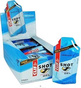 CLIFBAR Food Vanilla Gel (Box of 24)