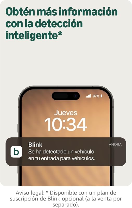 Cámara exterior 2K+ Blink (última generación) — cámara de seguridad inteligente inalámbrica, resolución de vídeo 2K, se necesita módulo de sincronización, no incluido — Cámara adicional, Negro