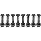 PATIKIL Skateboard Hardware Kit, Mounting Screws | Grade Bolts Nuts Set for Skateboard Cruiser
