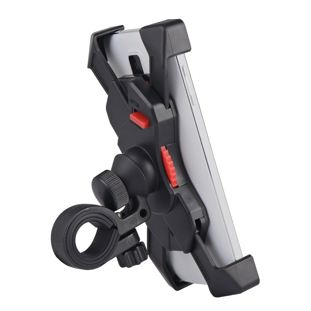 Support Vélo Pour Téléphone - Silicone, Rotation 360°, Universel 4-6,5 Pouces