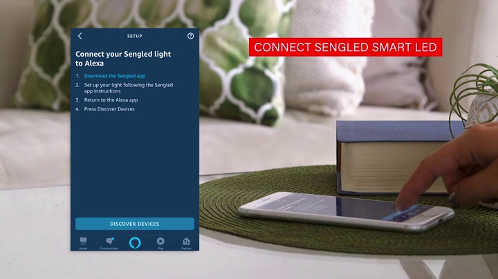 setup sengled with alexa