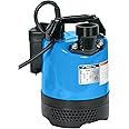 Tsurumi Pump LB-480A Submersible Dewatering Pump -Auto Relay Switch 2/3 HP 115V 2 in Discharge For construction dewatering applications where auto operation is needed | 63 GPM / 3780 GPH