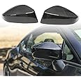 GaofeiLTF Mirror Caps Covers Fits for Subaru BRZ Toyota 86 Scion FR-S Coupe Real Carbon Fiber Side Door Rearview Mirror Cap Trim Direct Add-on Type