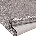Silver Chunky Glitter Wallpaper Sample, Sparkly Glitter Fabric Wall Paper,Bling Wallcovering (6