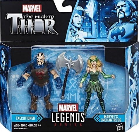 Amazon Co Jp ハズブロ マーベルレジェンド マイティ ソー エクスキューショナー エンチャントレス 3 75インチ フィギュア Marvel Legends ホビー 通販