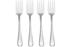 Oneida 2865004A Flight Everyday Flatware Salad Forks, Set of 4